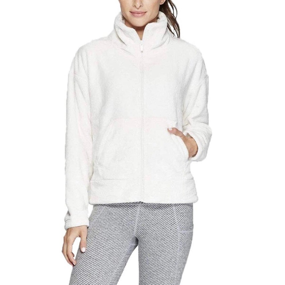 Champion Luxe Fleece Full Zip Track Jacket